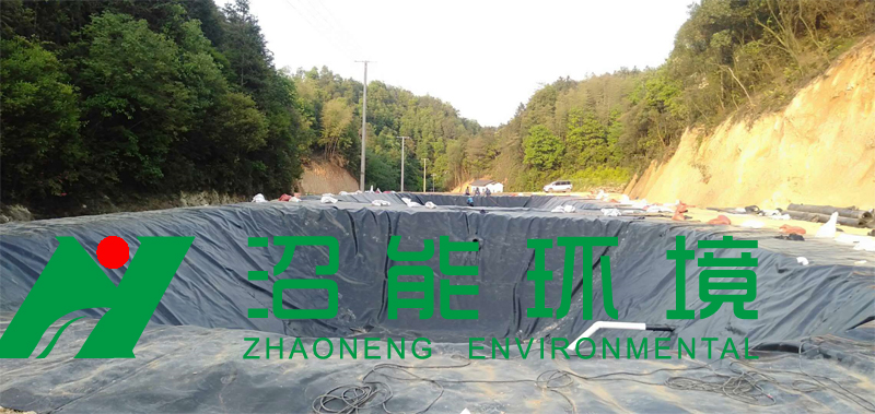 湖南长沙浏阳市1200头母猪场黑膜沼气工程，黑膜沼气池
